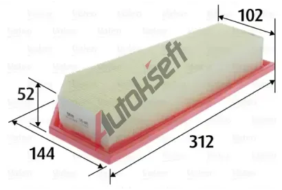VALEO Vzduchov filtr VA 585486, 585486