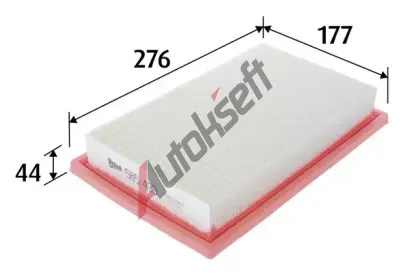 VALEO Vzduchov filtr VA 585490, 585490