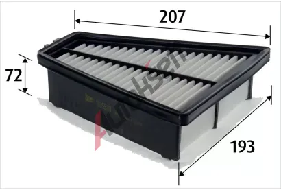 VALEO Vzduchov filtr VA 585509, 585509