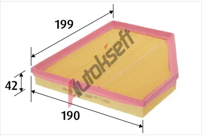 VALEO Vzduchov filtr VA 585559, 585559