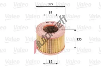 VALEO Vzduchov filtr VA 585605, 585605