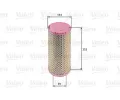 VALEO Vzduchov filtr ‐ VA 585624