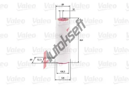 VALEO Vzduchov filtr VA 585625, 585625