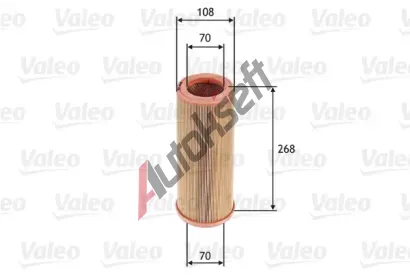 VALEO Vzduchov filtr VA 585631, 585631