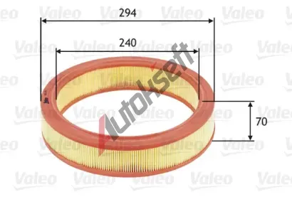 VALEO Vzduchov filtr VA 585633, 585633