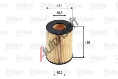 VALEO Vzduchov filtr VA 585659, 585659