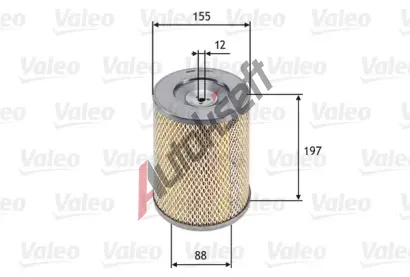 VALEO Vzduchov filtr VA 585666, 585666