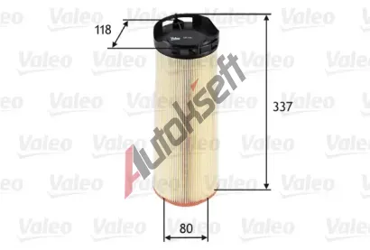 VALEO Vzduchov filtr VA 585668, 585668