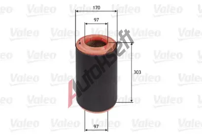 VALEO Vzduchov filtr VA 585695, 585695