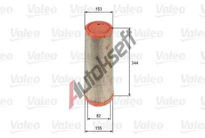 VALEO Vzduchov filtr VA 585713, 585713