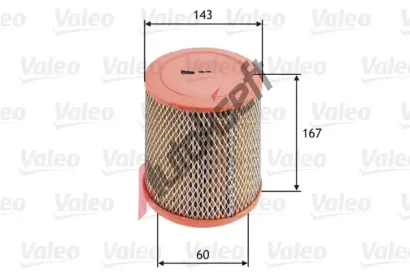 VALEO Vzduchov filtr VA 585726, 585726