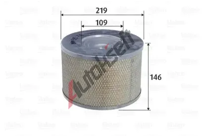 VALEO Vzduchov filtr VA 585756, 585756