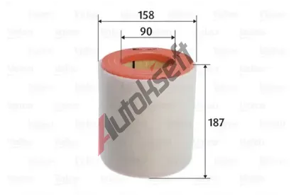 VALEO Vzduchov filtr VA 585763, 585763