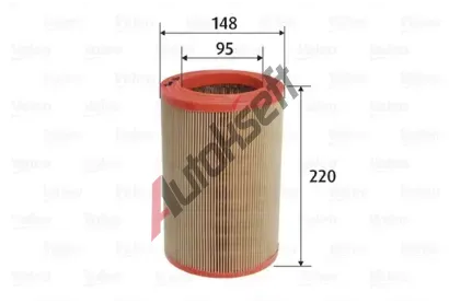 VALEO Vzduchov filtr VA 585765, 585765