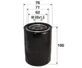 VALEO Olejov filtr ‐ VA 586012