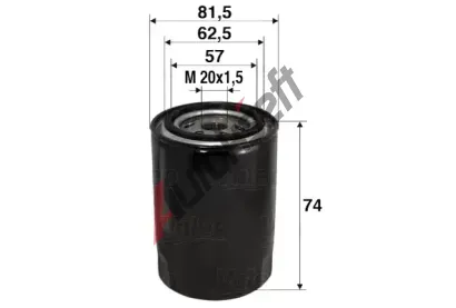 VALEO Olejov filtr VA 586017, 586017