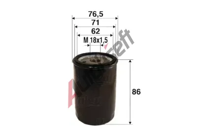 VALEO Olejov filtr VA 586058, 586058