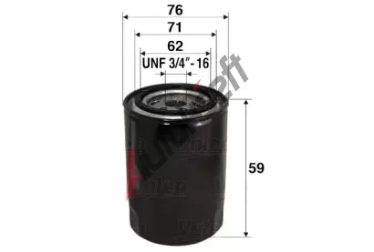 VALEO Olejov filtr VA 586065, 586065