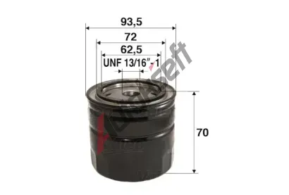 VALEO Olejov filtr VA 586074, 586074