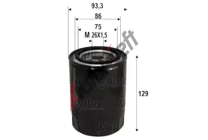 VALEO Olejov filtr VA 586076, 586076
