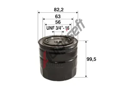 VALEO Olejov filtr VA 586082, 586082