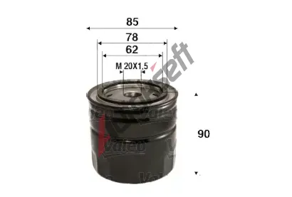 VALEO Olejov filtr VA 586089, 586089