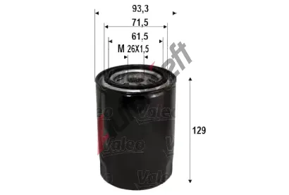 VALEO Olejov filtr VA 586095, 586095