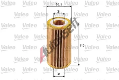 VALEO Olejov filtr VA 586505, 586505