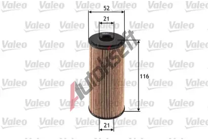 VALEO Olejov filtr VA 586514, 586514