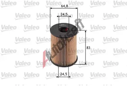 VALEO Olejov filtr VA 586516, 586516