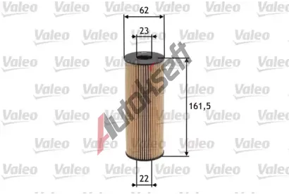 VALEO Olejov filtr VA 586517, 586517