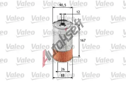 VALEO Olejov filtr VA 586518, 586518