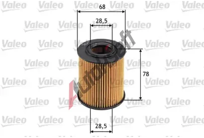 VALEO Olejov filtr VA 586528, 586528
