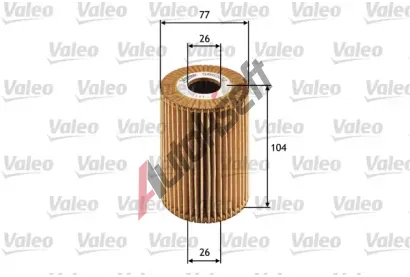 VALEO Olejov filtr VA 586532, 586532