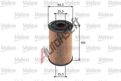 VALEO Olejov filtr VA 586533, 586533