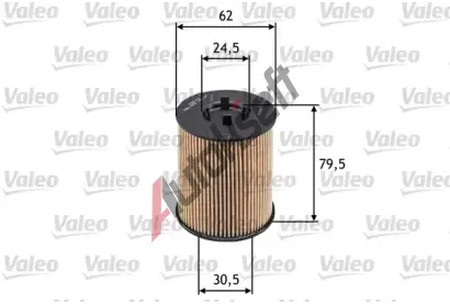 VALEO Olejov filtr VA 586539, 586539