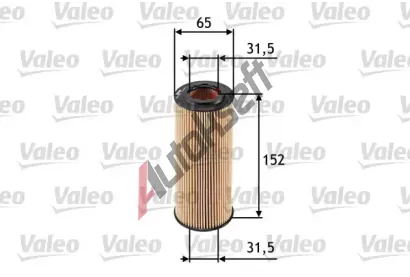 VALEO Olejov filtr VA 586545, 586545