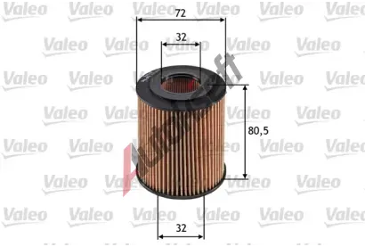VALEO Olejov filtr VA 586551, 586551