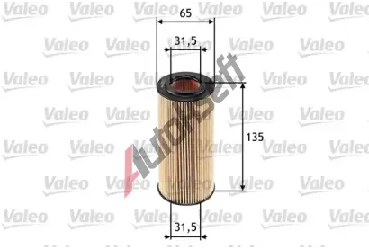 VALEO Olejov filtr VA 586553, 586553