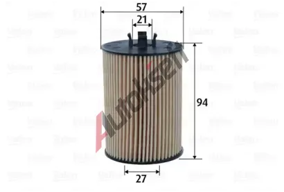 VALEO Olejov filtr VA 586560, 586560