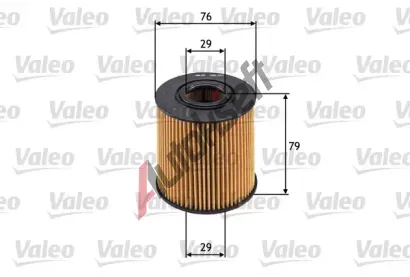 VALEO Olejov filtr VA 586561, 586561