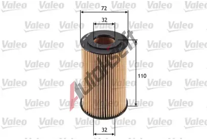 VALEO Olejov filtr VA 586565, 586565