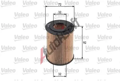 VALEO Olejov filtr VA 586568, 586568