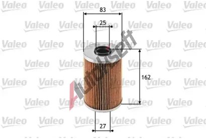 VALEO Olejov filtr VA 586571, 586571