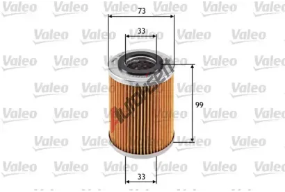 VALEO Olejov� filtr VA 586572, 586572