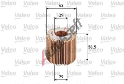 VALEO Olejov filtr VA 586581, 586581