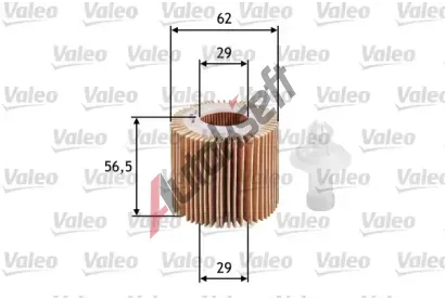 VALEO Olejov filtr VA 586583, 586583