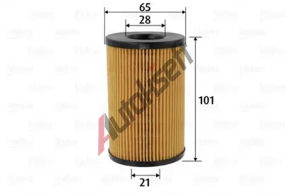 VALEO Olejov filtr VA 586590, 586590