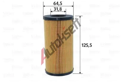 VALEO Olejov filtr VA 586594, 586594