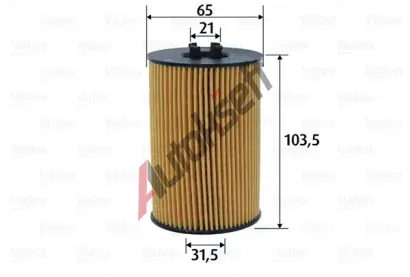 VALEO Olejov filtr VA 586617, 586617